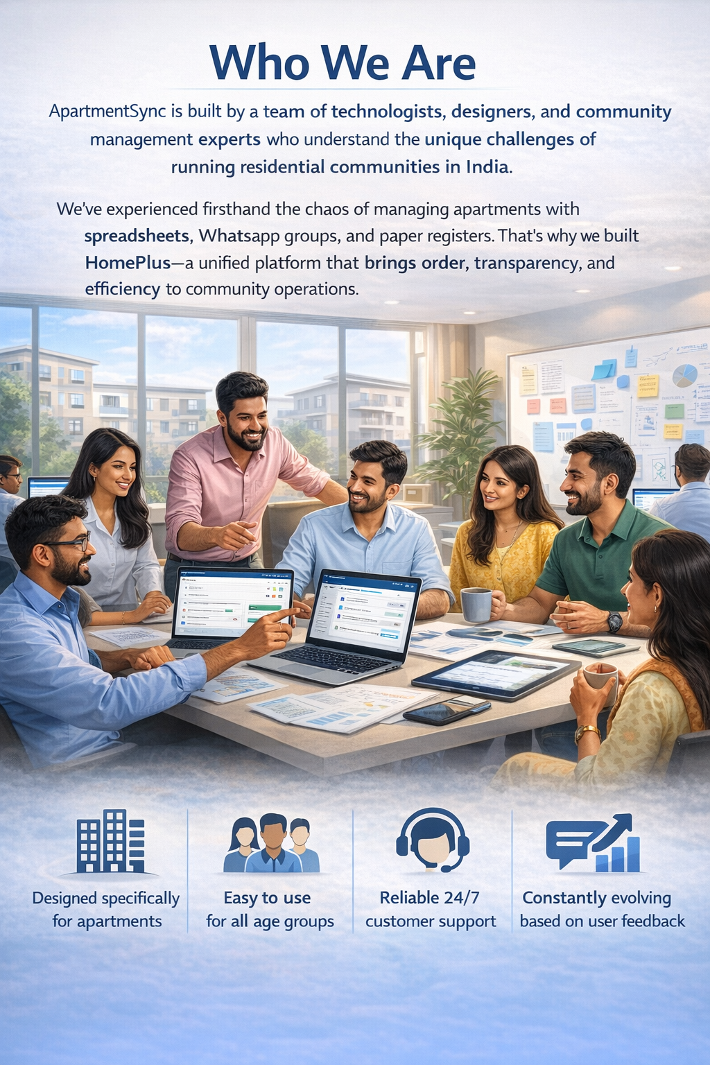 ApartmentSync Team - Who We Are